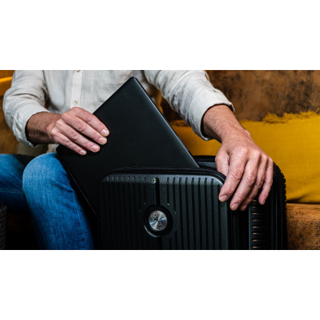 Valise cabine business 4 roues 55 cm noir SONDO | Jump® Bagages