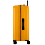 Valise jaune 4 roues extensible 77cm, de la collection Glossy de JUMP Bagages