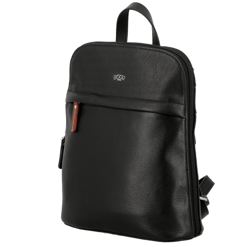 Sac à Dos Plat 30 cm chocolat UPPSALA CUIR | Jump® Bagages