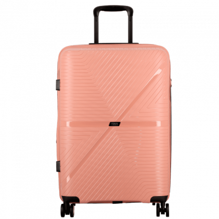 Medium expandable suitcase 4 wheels 65cm