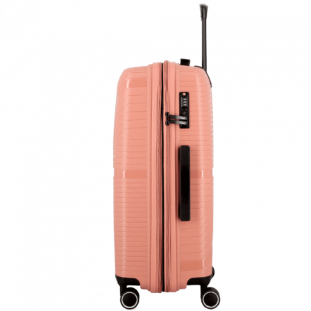 Medium expandable suitcase 4 wheels 65cm