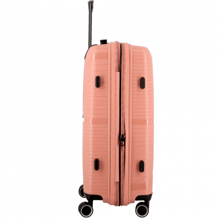 Medium expandable suitcase 4 wheels 65cm