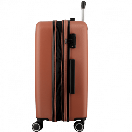 Valise 4 roues Moyenne Extensible 66 cm cuivre  | Jump® Bagages