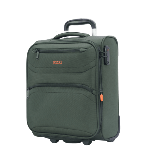 Valise 2 roues underseat 45x35x18 cm kaki MOOREA 2 | Jump® Bagages