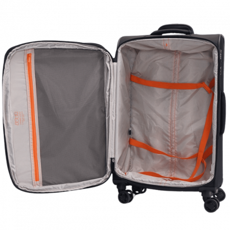 Expandable 4 wheels suitcase 66x43x26/30 cm