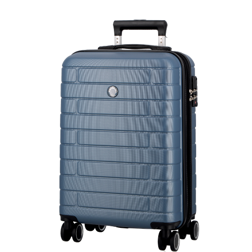 Valise Extensible 4 roues 55 cm Largeur 35 cm bleu | Jump® Bagages