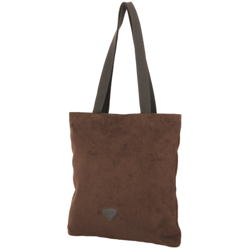 Sac Shopping vertical marron 36x38x2| Jump® Bagages