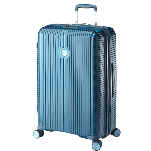 Valise Moyenne 4 roues Extensible 66 cm bleu SONDO | Jump® Bagages