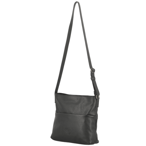 Sac bandoulière moyen Noir 33x29x9 | Jump® Bagages