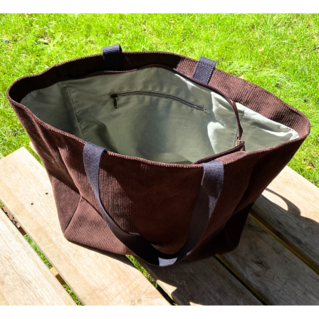 Sac fourre-tout taupe 50x35x22 | Jump® Bagages