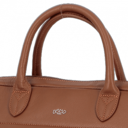 Serviette 1 soufflet 36 cm - portable 13" caramel UPPSALA CUIR| Jump® Bagages