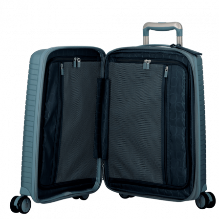 Valise Bleue 4 roues Extensible 55x35x20/24 cm Évaé | Jump® Bagages