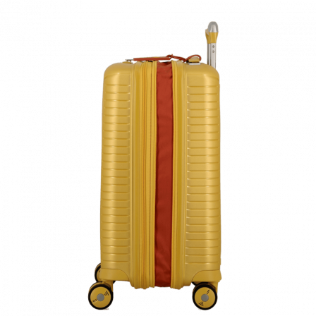 Valise Jaune 4 roues Extensible 55x35x20/24 cm Évaé | Jump® Bagages