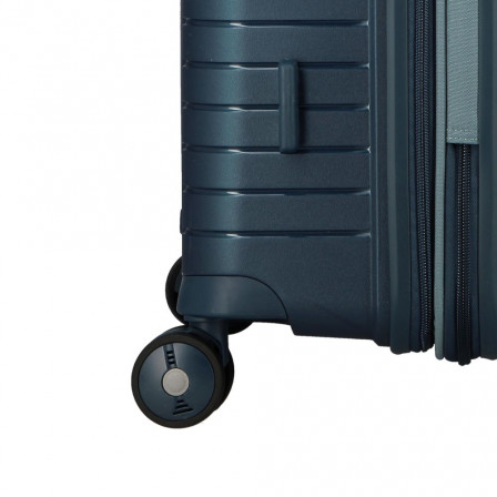 Valise Bleue Marine 4 roues Extensible 76x51x31/36 cm Évaé | Jump® Bagages