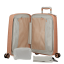 Valise Rose 4 roues Extensible 55x35x20/24 cm Évaé | Jump® Bagages