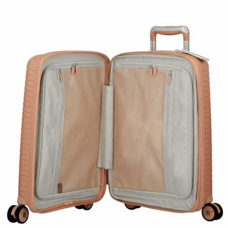 Valise Rose 4 roues Extensible 55x35x20/24 cm Évaé | Jump® Bagages