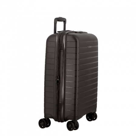 Valise Striper 4 roues extensible Ebène 55x35x20/24 cm