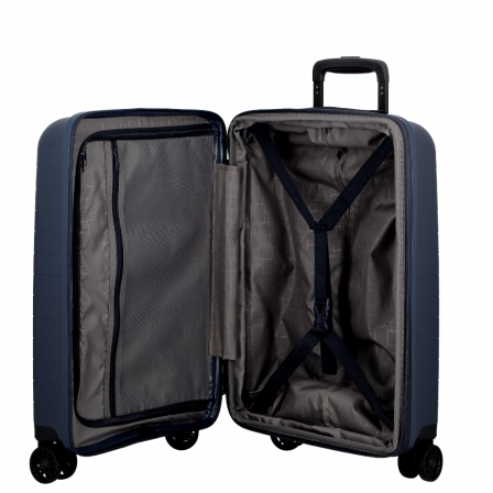Valise Bleu marine 4 roues Extensible 55x35x20/24 cm Striper| Jump® Bagages