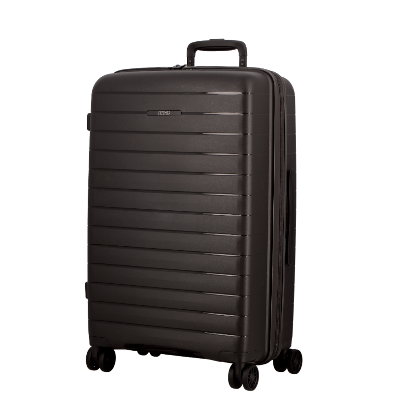 Valise Ebène 4 roues Extensible 66x44x26/30 cm Striper| Jump® Bagages