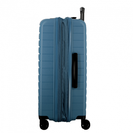 Valise Bleu 4 roues Extensible 66x44x26/30 cm Striper| Jump® Bagages