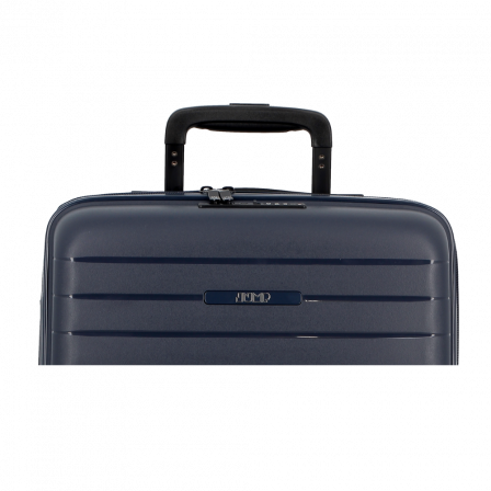 Valise Bleu marine 4 roues Extensible 66x44x26/30 cm Striper| Jump® Bagages