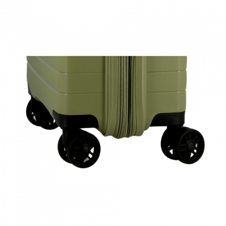 Valise Vert clair 4 roues Extensible 77x51x30/34 cm Striper| Jump® Bagages