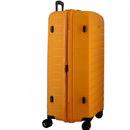 Valise Jaune 4 roues Extensible 77x51x30/34 cm Striper| Jump® Bagages