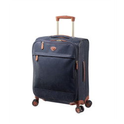 Valise 4 roues cabine extensible 55 cm marine UPPSALA | Jump® Bagages