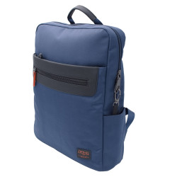 Sac à dos antivol bleu 40 cm 1 compartiment - portable 15.6" maxi STRIPE | Jump® Bagages