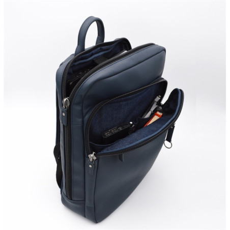 Sac à dos 39 cm 1 compartiment - portable 15" maxi bleu BOSTON | Jump® Bagages