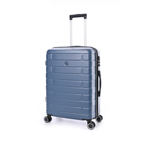 Valise 4 roues Moyenne Extensible 66x47x26/30 cm marine ESCO | Jump® Bagages