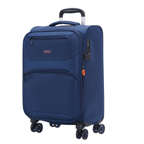Valise Extensible 4 roues 66x43x26/30 cm marine MOOREA 2 | Jump® Bagages
