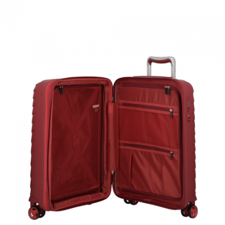 Valise 4 roues Extensible Ultra-Light 77 cm rouge TENALI 2.0 | Jump® Bagages