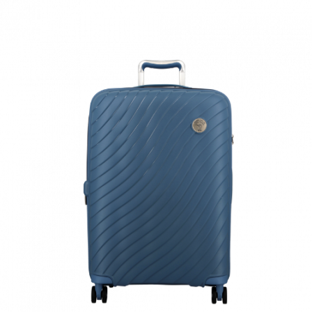Valise 4 roues Extensible Ultra-Light 67 cm bleu TENALI 2.0 | Jump® Bagages