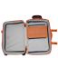 Sac à roulettes 2 compartiments cabine 50x35x20 cm orange MOOREA 2 | Jump® Bagages
