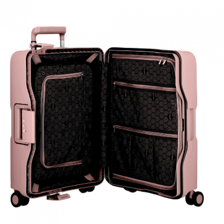 Medium 4-Wheel Hinge Closure Suitcase 66 cm